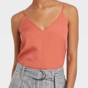 A New Day womens cami in the color burnt orange.